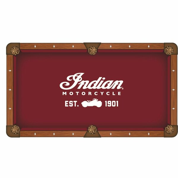 Holland Bar Stool Co 7 Ft. Indian Motorcycle (Script) Pool Table Cloth PCL7Indn-Scr